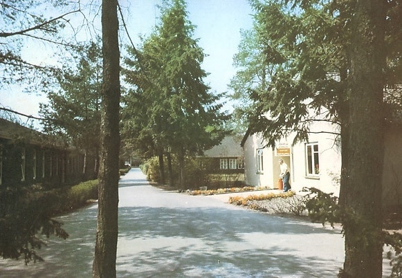 ENDO-Klinik Kantine um 1975, Postkarte R. Reher
