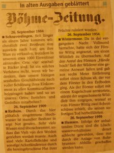 Böhme-Zeitung vom 26.9.1934 - Wilderei in Wintermoor