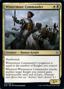 Spielkarte Wintermoor Commander