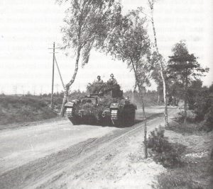 Englische Panzer 1950 zwischen Heber und Behringen - Foto W Köster