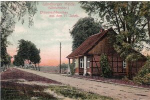 Ansichtskarte Chausseehaus Wintermoor gelaufen 1910 Verlag von Kumm 667