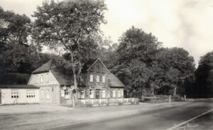 Ansichtskarte Foto vom Gasthaus Barrl in den frühen 1950er Jahren