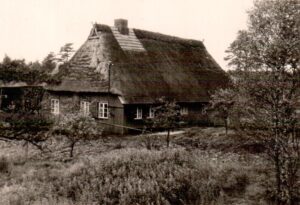 Foto von Dohrmanns Hof in Wintermoor Mai 1953