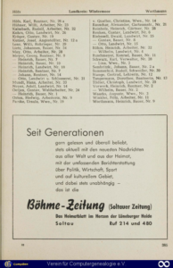 Adressbuch Kreis Soltau 1954 Seite 385
