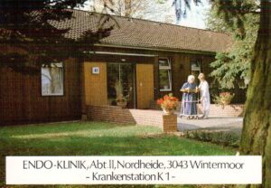 Ansichtskarte ENDO-Klinik Station K1 - Kantine Manke undatiert
